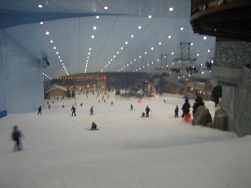 ski areál Dubaj